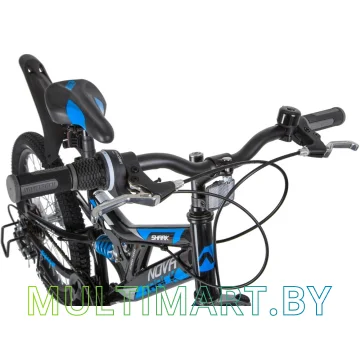Детский велосипед Novatrack Shark 20SS6D.SHARK.BK20 (черный, 2020) картинка 4